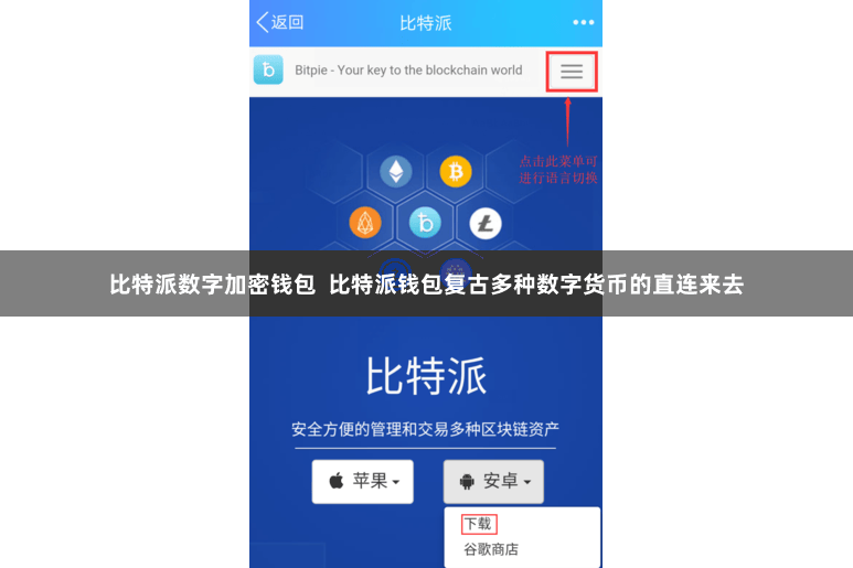 比特派数字加密钱包 比特派钱包复古多种数字货币的直连来去