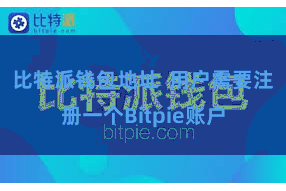 比特派钱包地址 用户需要注册一个Bitpie账户