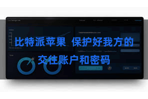 比特派苹果  保护好我方的交往账户和密码