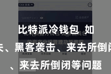 比特派冷钱包  如私钥丢失、黑客袭击、来去所倒闭等问题
