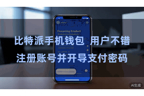 比特派手机钱包  用户不错注册账号并开导支付密码