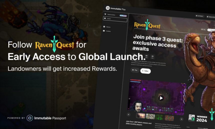 ravenquest-phase-3-launch:-prepare-for-web3’s-most-anticipated-mmorpg-on-december-5,-2024